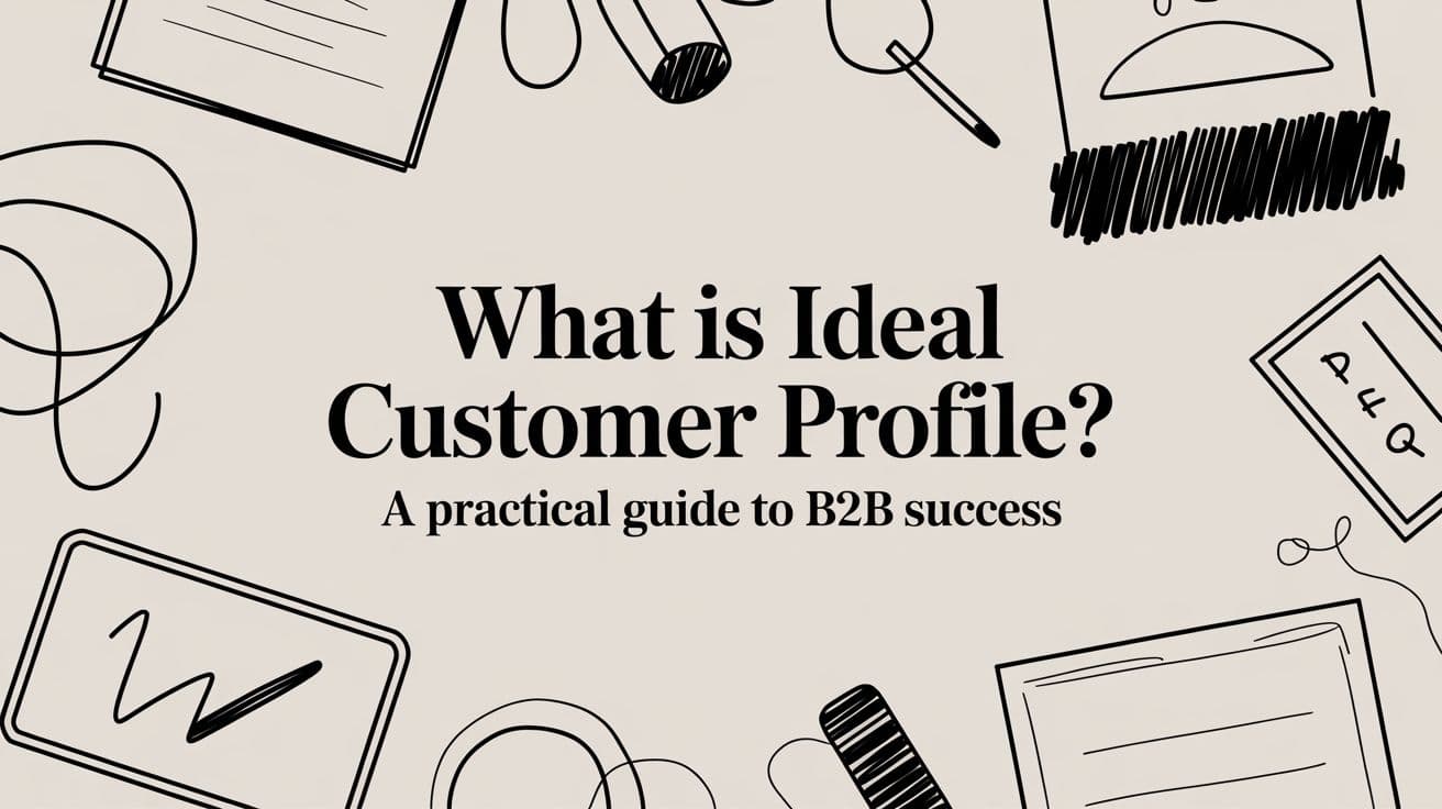 What is ideal customer profile? A Practical Guide to B2B Success