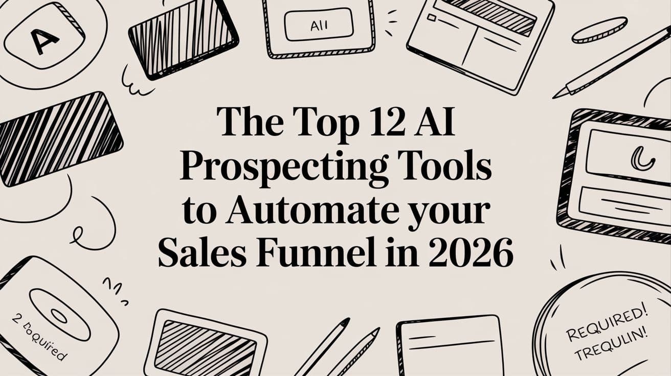 The Top 12 AI Prospecting Tools to Automate Your Sales Funnel in 2026