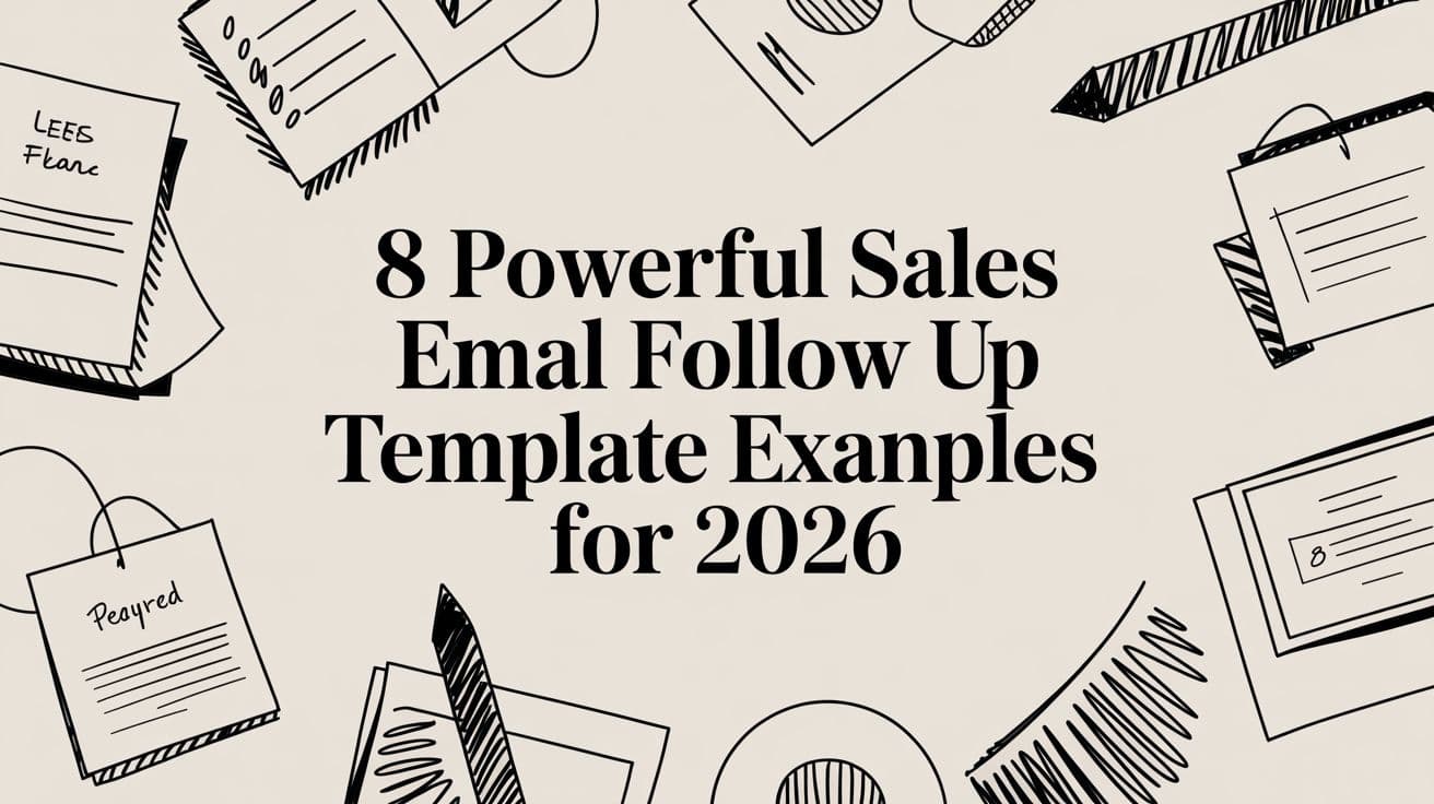 8 Powerful Sales Email Follow Up Template Examples for 2026